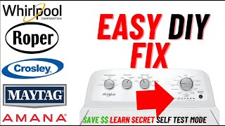 Whirlpool Washer Reset Lid Lock Quick DIY Fix Guide [upl. by Armat]