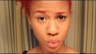 Dying My Eyebrows Red [upl. by Ire]