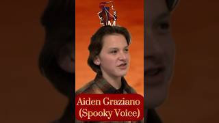 MTD  Aladdin jr Interviews Spooky Voice Aiden Graziano [upl. by Aisenat234]