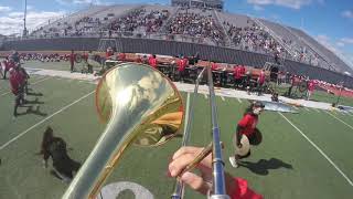 Unveiled Dawson Eagle Band 2019 Lead Trombone Head Cam [upl. by Araid]