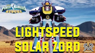 Lightspeed Solarzord Review  Power Rangers Lightspeed Rescue [upl. by Cthrine]