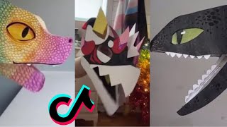 Amazing Paper Dragon 🔥 Puppet TikTok Compilation 2 [upl. by Nomzzaj627]