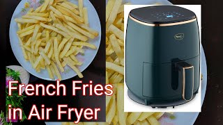 Unboxing Air fryer  French Fries  SainuKitchen [upl. by Fred]