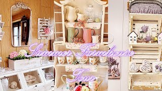 NEWFarmhouse Summer Home Tour 2024Summer Decor IdeasSommerdekoideen [upl. by Anerb]