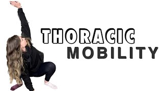 Top 4 Thoracic Spine Mobility Exercises [upl. by Saraann]