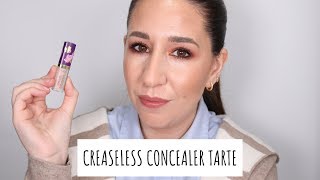 Creaseless Concealer Tarte  Primeras impresiones [upl. by Ahsimin]