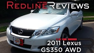 2011 Lexus GS350 AWD Review Walkaround Exhaust amp Test Drive [upl. by Iggam264]