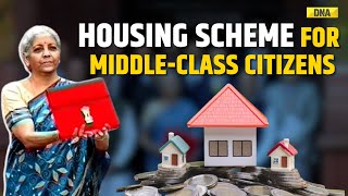 Budget 2024 Government To Launch Housing Scheme For MiddleClass Citizens FM Sitharaman Announces [upl. by Joerg]