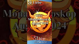 Stier LIEBE ❤️ Horoskop August 2024 [upl. by Delanie]