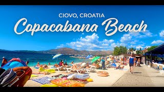 Copacabana Beach Trogir Croatia 4K  UHD   2 [upl. by Nryhtak146]