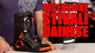 Recensione  STIVALI DAINESE COURSE D1 [upl. by Ettenauq152]