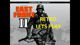 Retro Lets Play of Hex Based Turn Based Strategy Wargame East Front 2 [upl. by Yi]