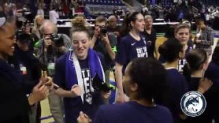 UConn Womens Basketball Postgame Dance Party [upl. by Manoop]