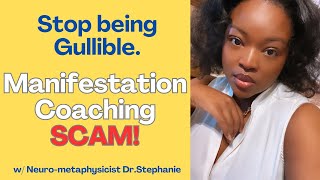 Manifestation Coaching is a SCAM Here is the TRUTH about Manifestation [upl. by Felicie]