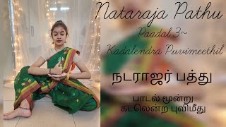 Natarajar Pathu Paadal 3  நடராஜர் பத்து பாடல் மூன்று  Nataraja Pathu dance cover [upl. by Fang]