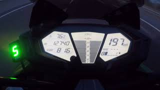 Top speed z800 [upl. by Aleahcim241]