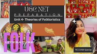 UNIT 4 Theories of Folklore – I Diachronic Approaches Folk Literature ugcnet Preparation [upl. by Mathilde]