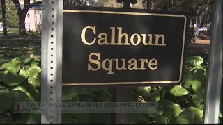 Square formerly known as Calhoun Square officially renamed [upl. by Shererd36]