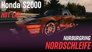 Honda S2000 USDM Time Attack Hot Lap Nurburgring Nordschleife Lap Assetto Corsa [upl. by Hinda]