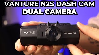 Dashcam Test Vantrue N2S Unboxing Review Deutsch Front Innen 1440p Dual [upl. by Notnyw309]