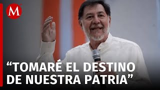 Fernández Noroña comparte su postura sobre su cargo de presidente en la mesa directiva del Senado [upl. by Noicnecsa215]