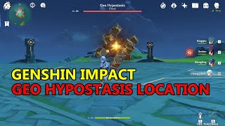 Geo Hypostasis Genshin Impact Location [upl. by Ennylcaj]