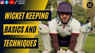 WICKET KEEPING BASICS AND TECHNIQUES  MS DHONI WICKET KEEPING TIPS [upl. by Notgnirrac943]