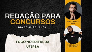 Redação para concursos  com prof Sávio de Souza [upl. by Adnyleb]