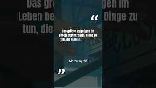 Marcel Aymé zitat animation mindset motivation zitate erfolg [upl. by Lemmor]