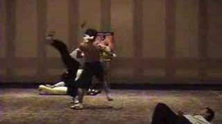 Tony Jaa fight demonstration [upl. by Ellehcem]