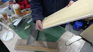 Warbirds Replicas FW190 Build Part 14  Wing repair and shaping [upl. by Acinomed]