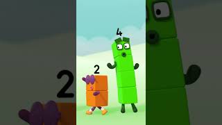 1 2 3 4 5 🧮  Exciting Counting Fun  Counting for Kids  Numberblocks shorts [upl. by Kincaid3]