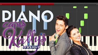 kallys Mashup Still Piano Cover Midi tutorial Sheet app Karaoke [upl. by Burk398]