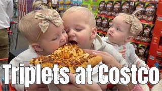 Did we survive our Costco shopping with Triplets [upl. by Garnet]