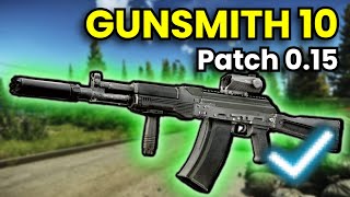 Gunsmith Part 10  Patch 015 Guide  Escape From Tarkov [upl. by Previdi]