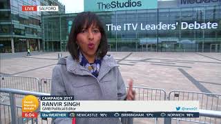 Jeremy Corbyn Challenges Theresa May to 1on1 Debate  Good Morning Britain [upl. by Lancelot]