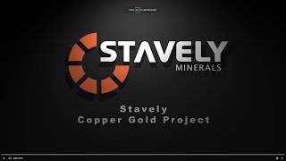 Stavely Minerals  Stavely CopperGold Project Flythrough [upl. by Zea772]