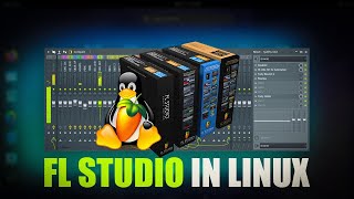 FL STUDIO 21 works perfectly in LINUX WINE Music production in linux [upl. by Amek]