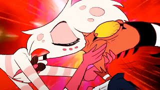 Angel and Blitzo KISS  Hazbin Hotel Comic Dub [upl. by Lednew733]