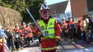 Fränkeschränzer FasnachtClip «Buebedorf» Umzug Frenkendorf 2008 [upl. by Dorison20]