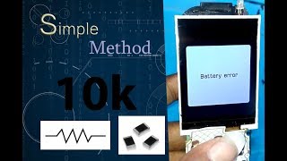 Micromax Battery ERROR Problem1000 Solution HINDI [upl. by Annoeik]