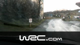 Onboard Mads Ostberg SS09 Rallye Monte Carlo 2014 [upl. by Bridwell]