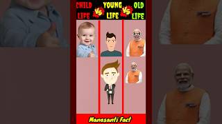 Child Life VS young Life VS old Life 🤣❓ funny cartoon [upl. by Sergeant830]