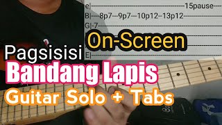 Pagsisisi  Bandang Lapis Guitar Tutorial Songs  Guitar Chords [upl. by Golda]