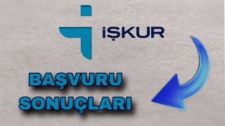 İşkur Başvuru Sonuçları Nasıl Öğrenilir  İş Başvurusu Sonuçları işkur [upl. by Assertal]