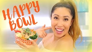 ☺ Happy Bowl ☺ Cheap Clean Eats Macrobiotic bowl [upl. by Enawd378]