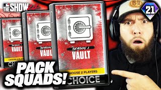 Rage Quits amp Vault Packs Pack Squads 21 MLB The Show 24 [upl. by Wons756]