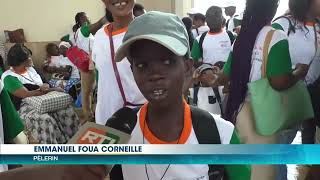 À l’occasion de la journée nationale de la paix des pèlerins visitent la Basilique de Yamoussoukro [upl. by Ardin523]