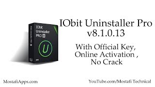 IObit Uninstaller Pro 81013 With License Key  Mostafi Technical [upl. by Lynna26]