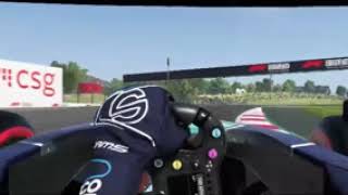 Mahaveer Raghunathan best lap Onboard F2 BARCELONA TIME TRIAL [upl. by Ellekim]